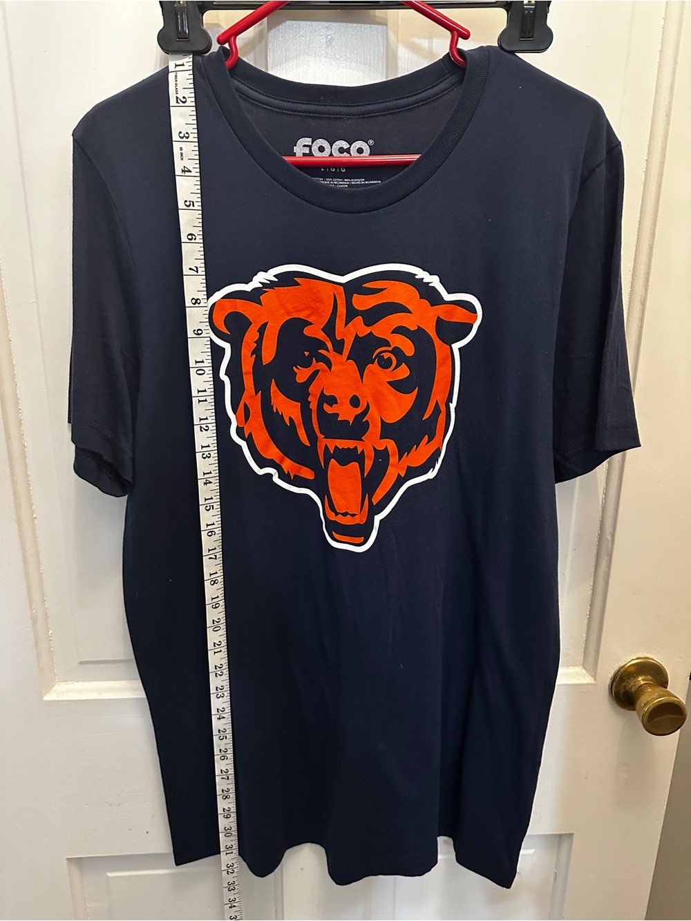 New Men's Navy NFL Apparel Chicago Bears Large T-Shirt